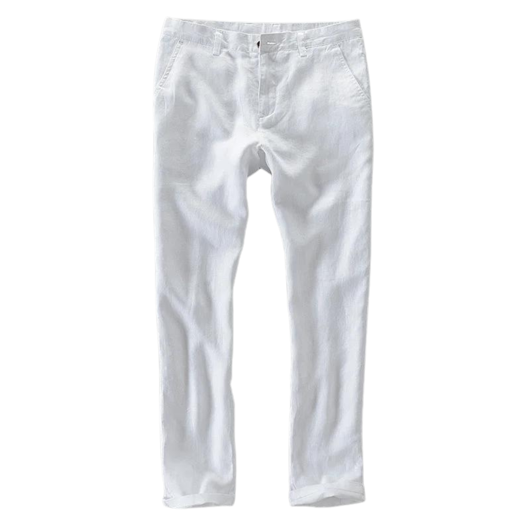 Emma & Rose Manhattan Lars™ casual khaki pants, relaxed fit with side pockets, made for comfortable everyday wear.