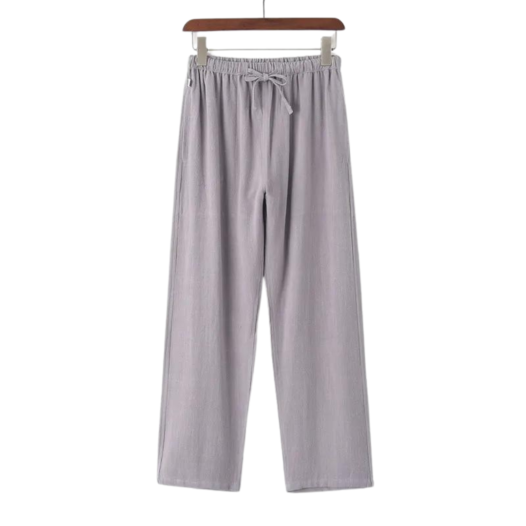 Beige Fez Pantalon from Emma & Rose Manhattan Reed collection, featuring tailored design and comfortable fit.