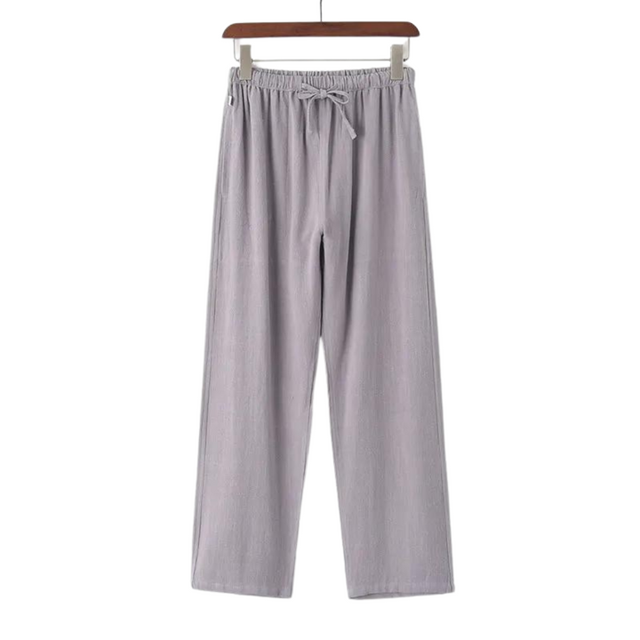 Beige Fez Pantalon from Emma & Rose Manhattan Reed collection, featuring tailored design and comfortable fit.