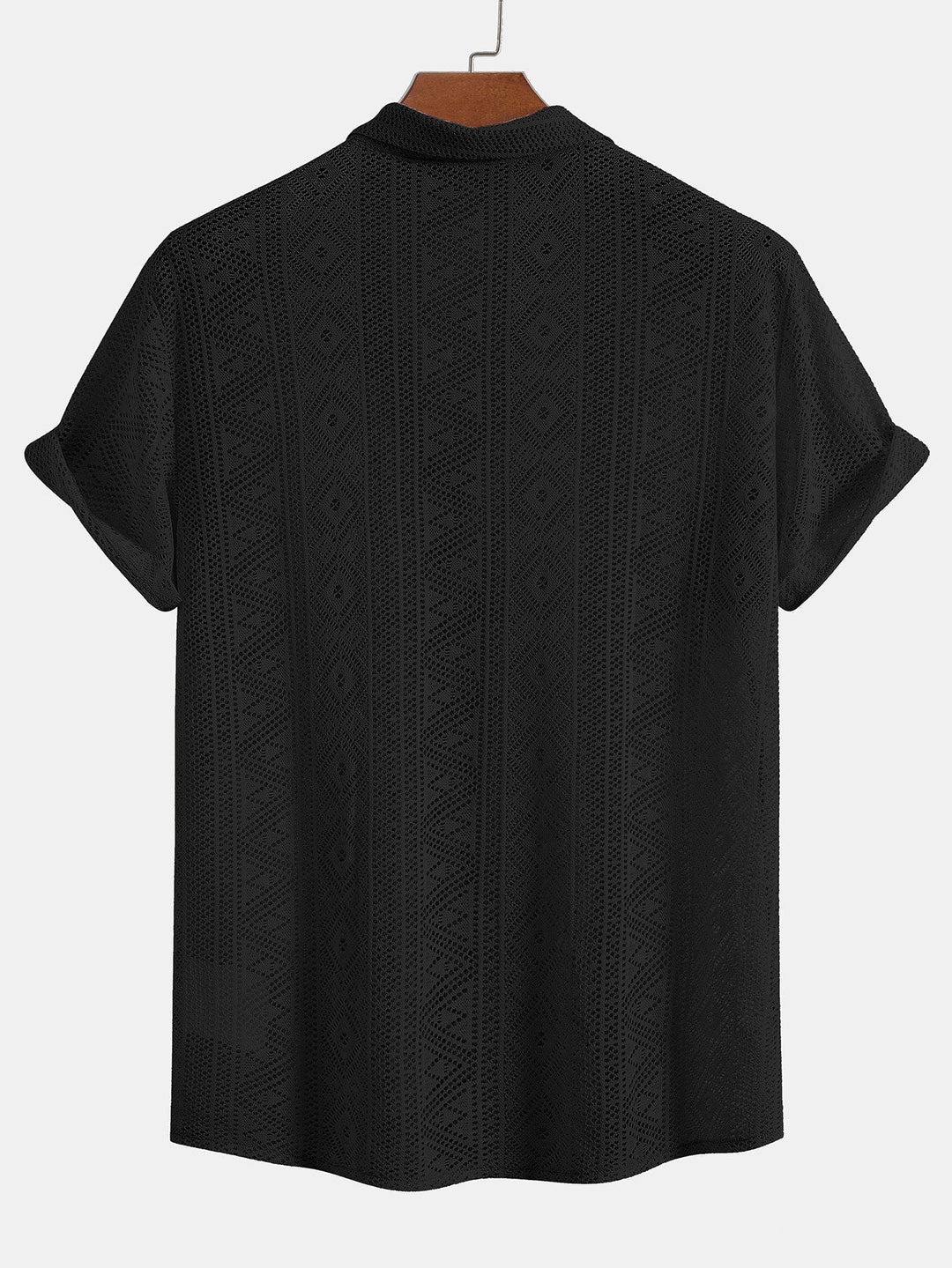 Emma & Rose Manhattan Joost™ coffee short-sleeved polo set for men, featuring a classic collar and comfortable fit.