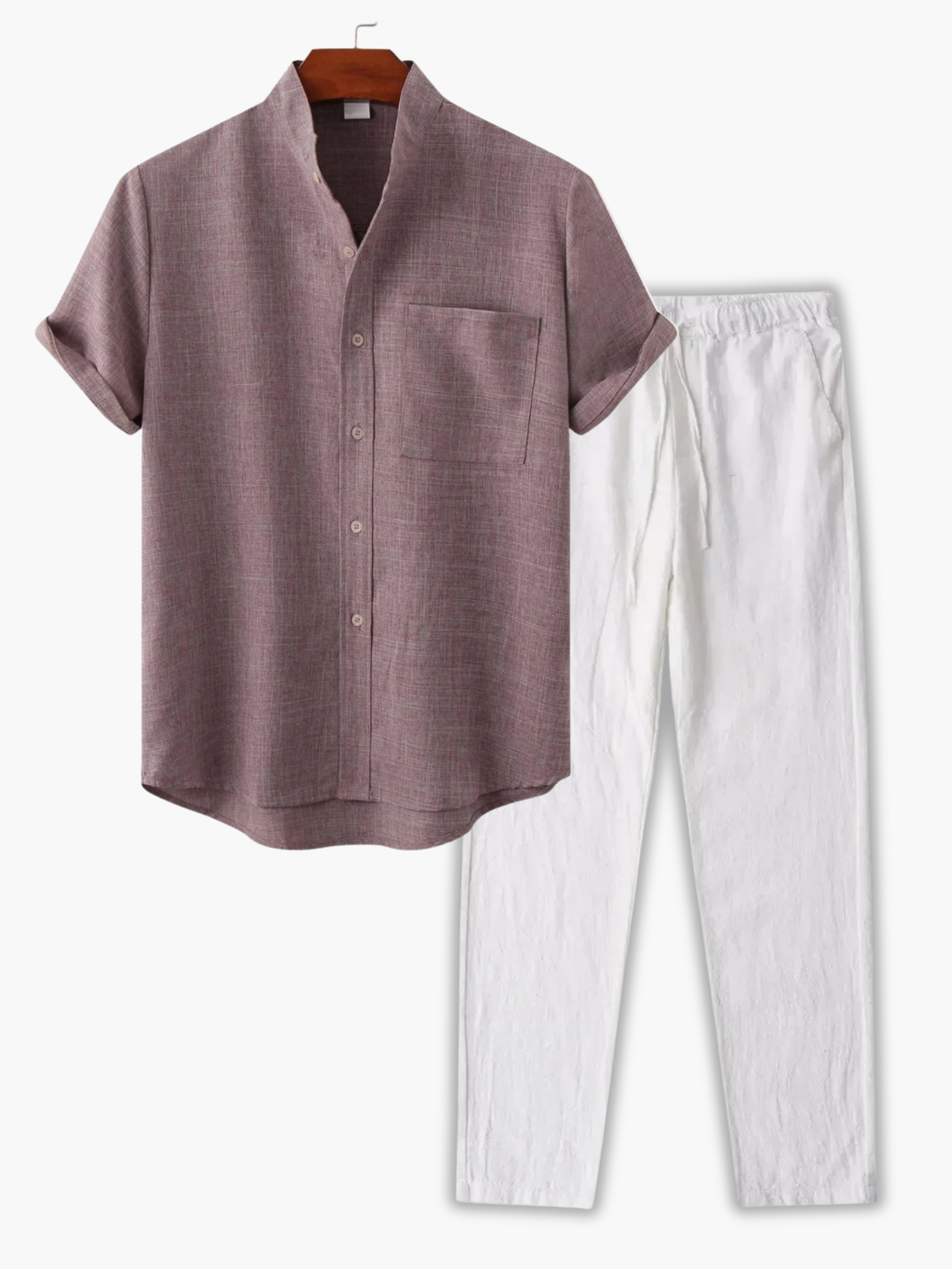 Men's Pocket Shirt and Pants Set