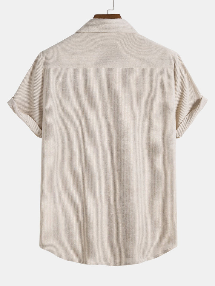 Men's Textured Short Sleeve Set - Elena Harper