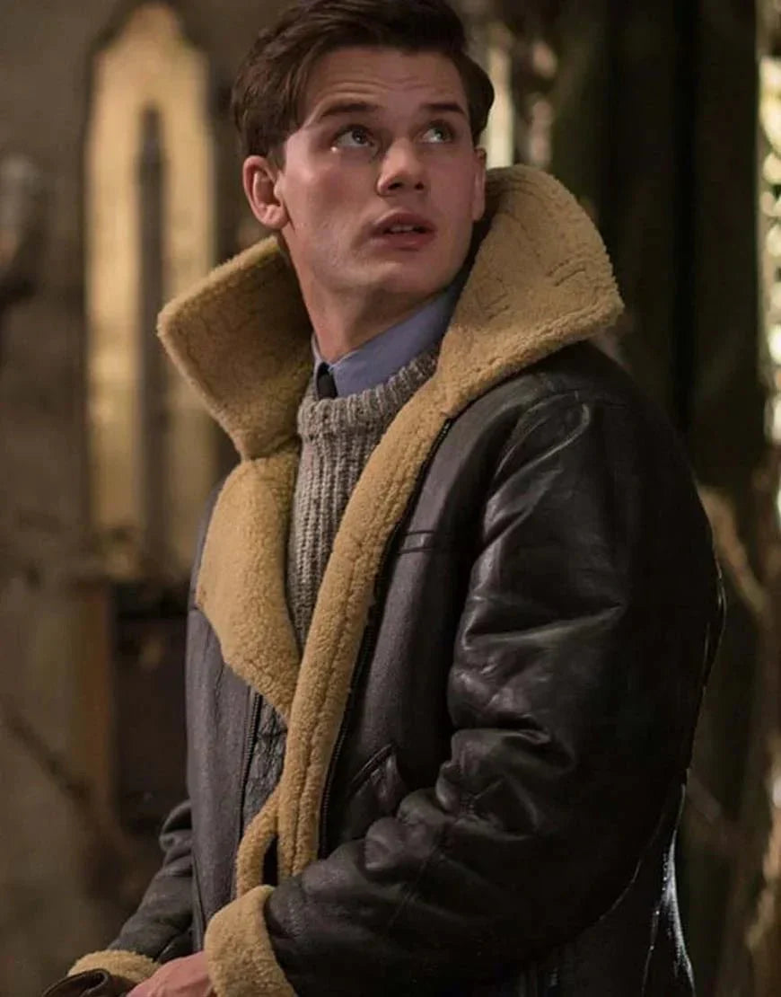 ADRIAN – SHEARLING AVIATOR JACKET