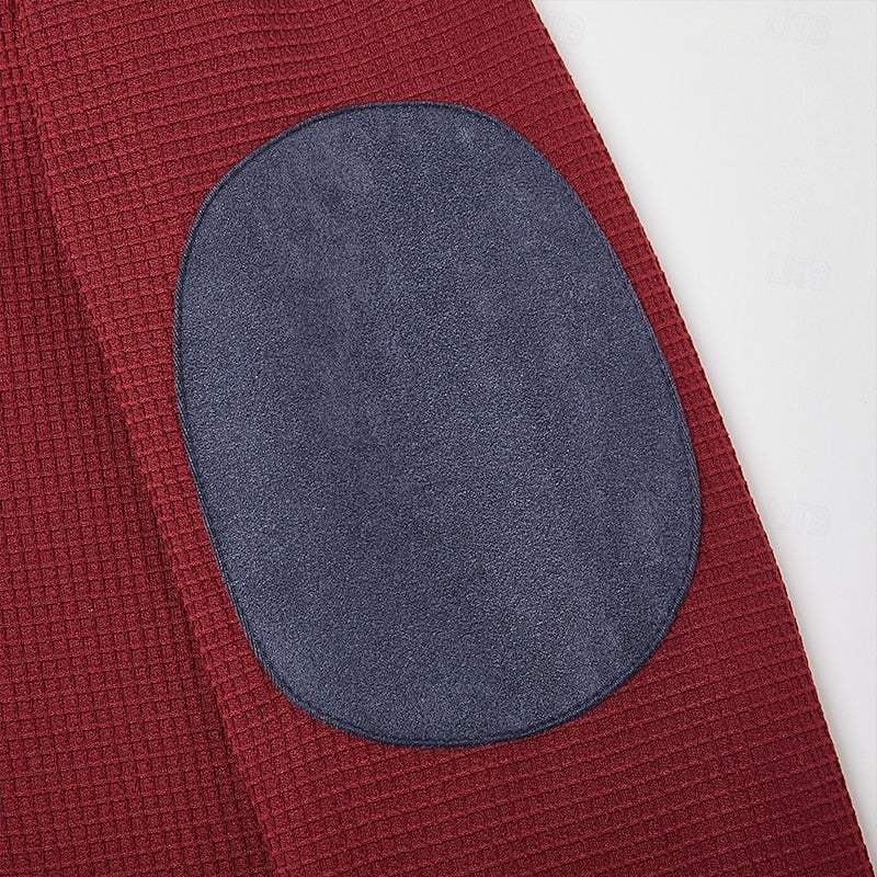 Rhett Textured Quarter-Zip Pullover, view 7 - Elena Harper