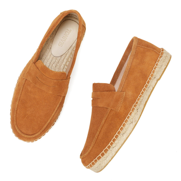 Men's Slip-On Penny Espadrilles - Elena Harper