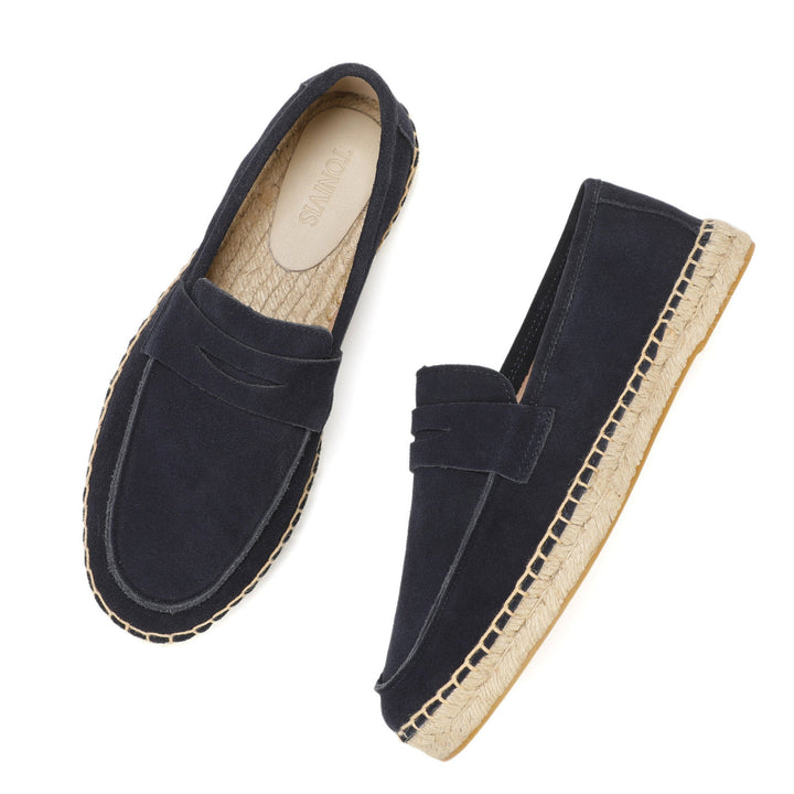 Men's Slip-On Penny Espadrilles - Elena Harper