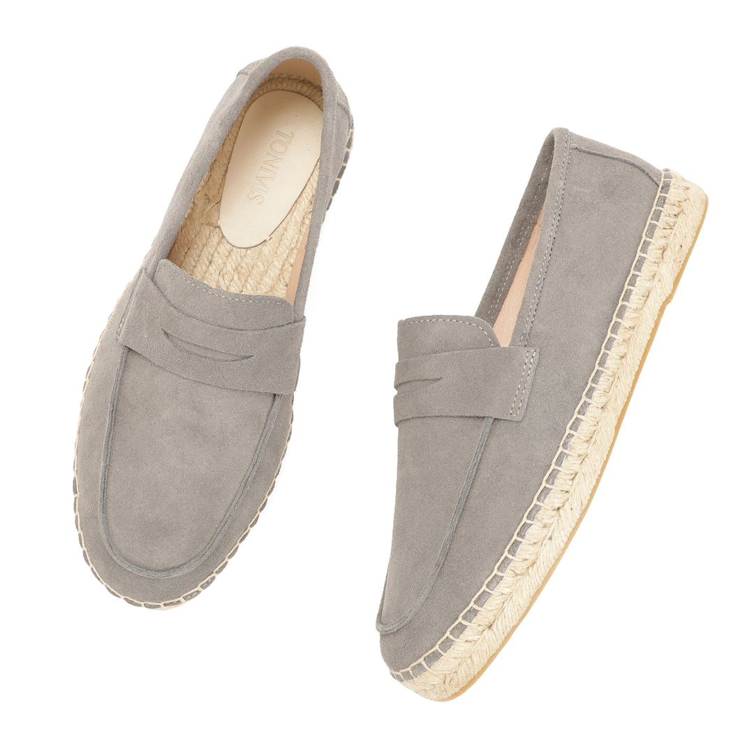 Men's Slip-On Penny Espadrilles - Elena Harper