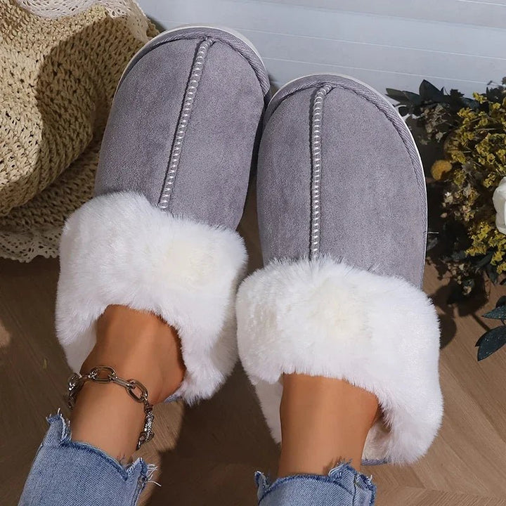 HAILEY – COZY FUR-LINED HOUSE SLIPPERS