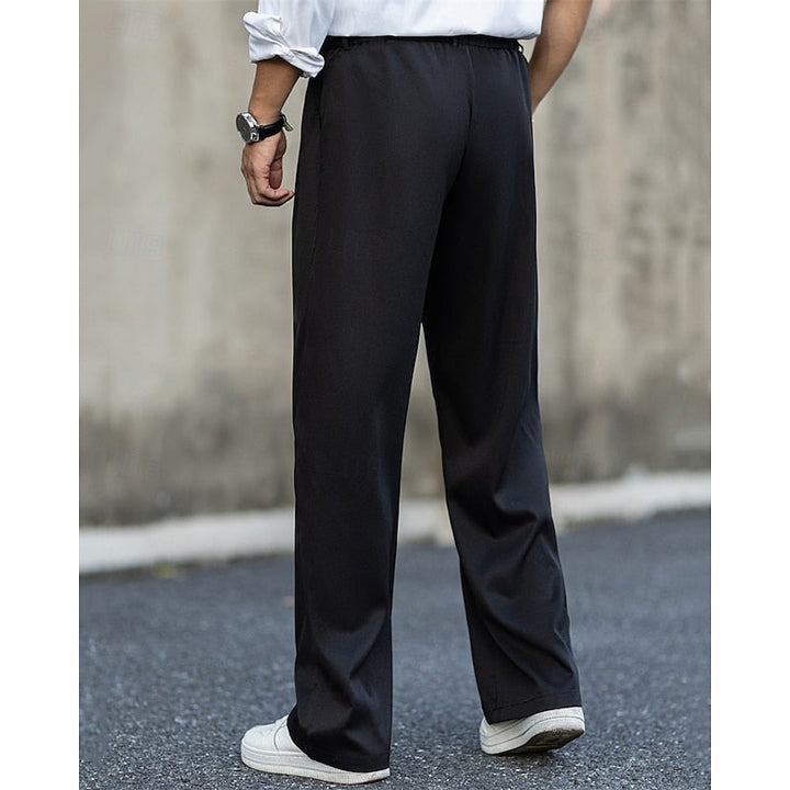 Spencer Pleated Tailored Trousers, view 4 - Elena Harper