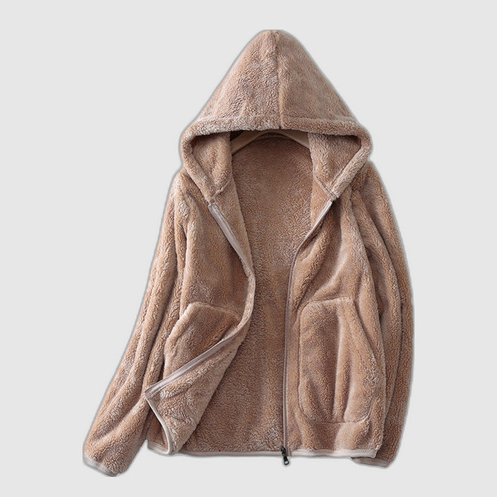 Casual Women's Jacket with Pockets - Comfortable and Versatile