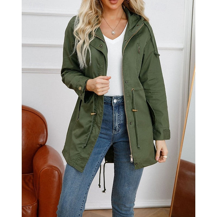 Ruth Hooded Utility Coat - Elena Harper