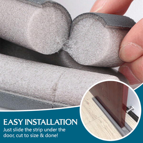 DoorStrip™ - Keep cold air out and warm air in!