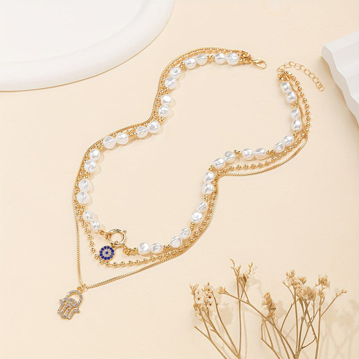 Vintage Bohemian Necklace, view 4 - Elena Harper