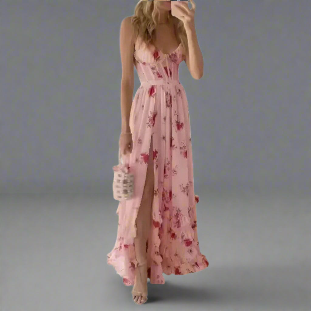 Nicole Chic Maxi Dress for Unforgettable Occasions - Elena Harper