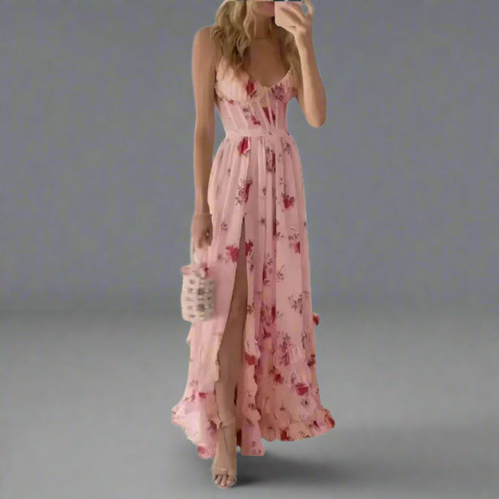 Nicole Chic Maxi Dress for Unforgettable Occasions - Elena Harper