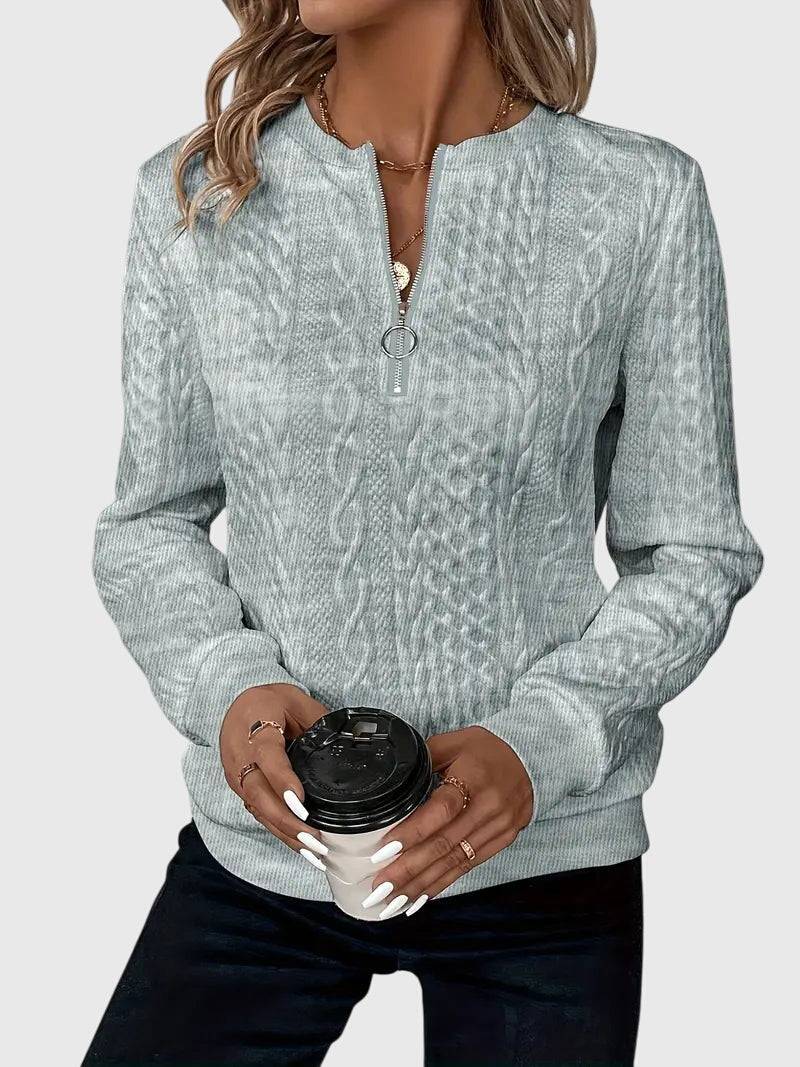 Nora™  |  Zipped Sweater