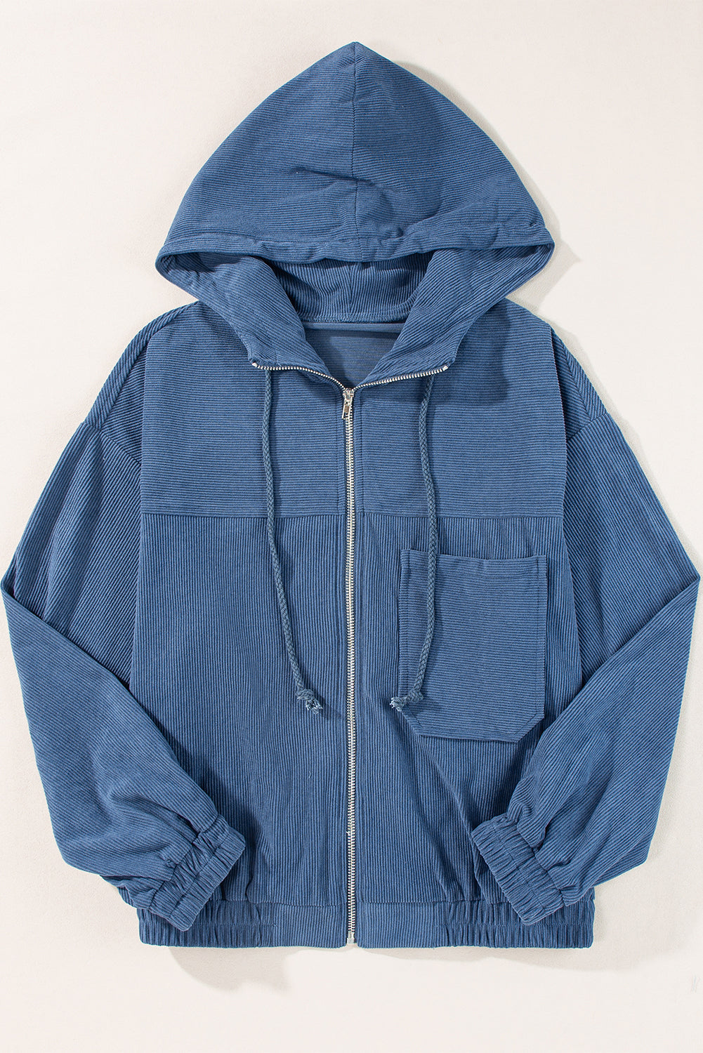 Fiona – Casual Corduroy Jacket with Hood for a Relaxed Style