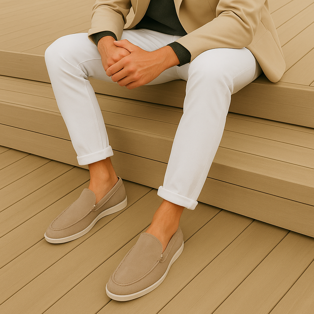 Luigi | Elegant Suede Loafers