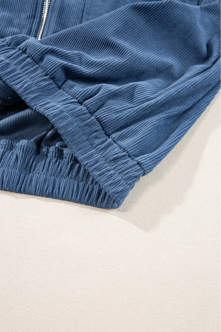 Fiona – Casual Corduroy Jacket with Hood for a Relaxed Style