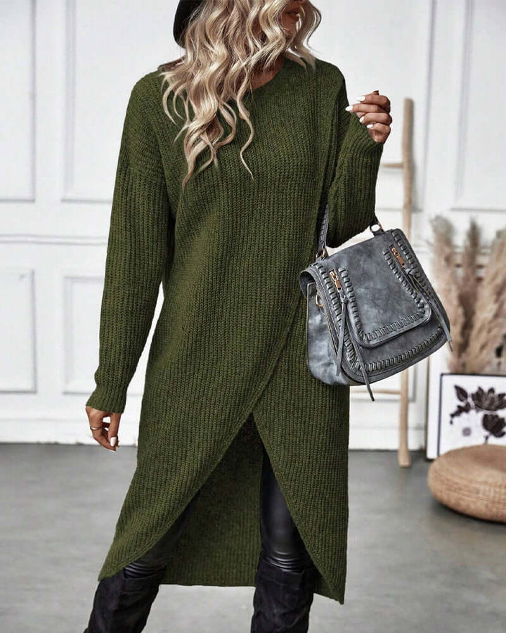 Soft Fabric Midi Dress