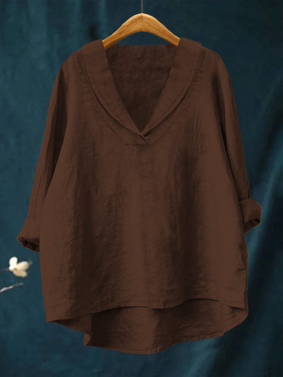 Samantha Linen Blouse