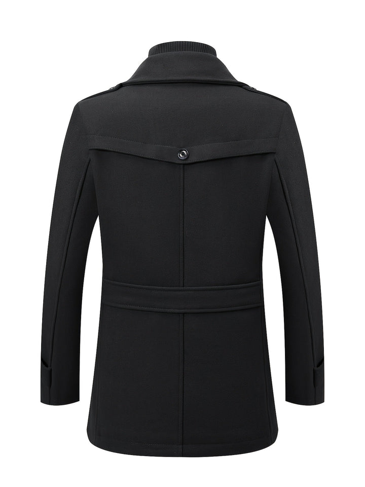 LAURENT MONACO | MEN'S WIDE COLLAR BUTTON JACKET