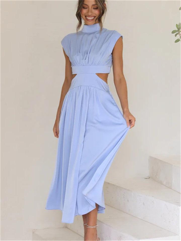 Summer Sleeveless Dress, view 5 - Elena Harper