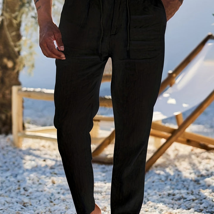 LAURENT MONACO | STRAIGHT LEG PANTS FOR MEN