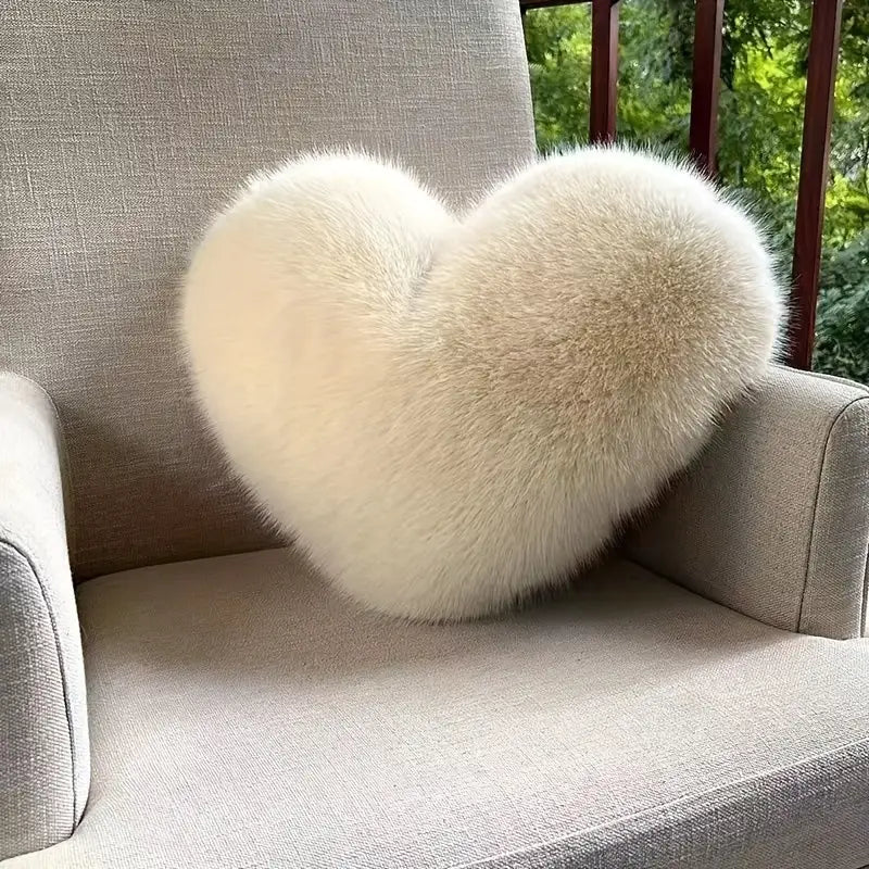 HeartNest A Cute Heart-Shaped Plush Pillow - Elena Harper
