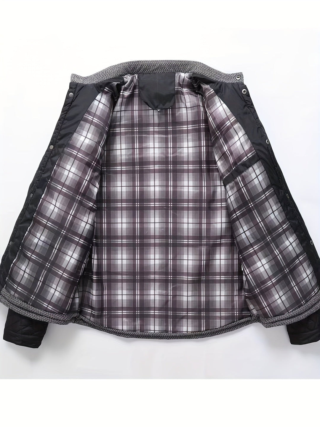 Vincent - Elegant Padded Down Jacket with High Collar