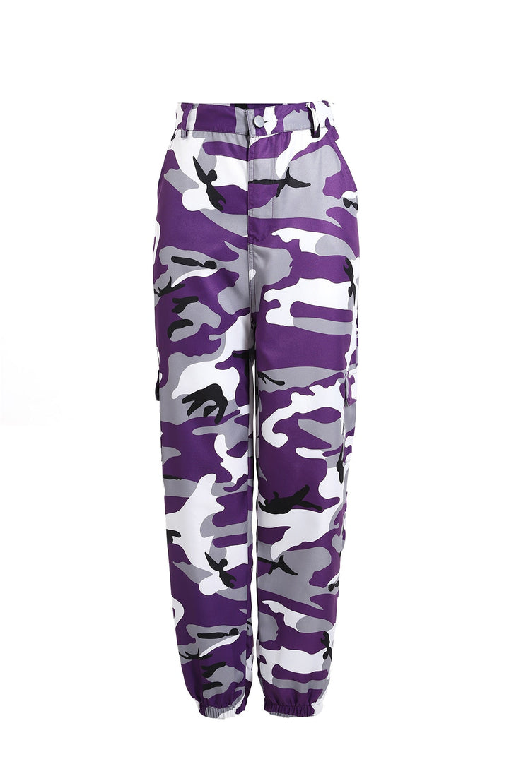 Emma | Trendy and Comfortable Camouflage Cargo Pants