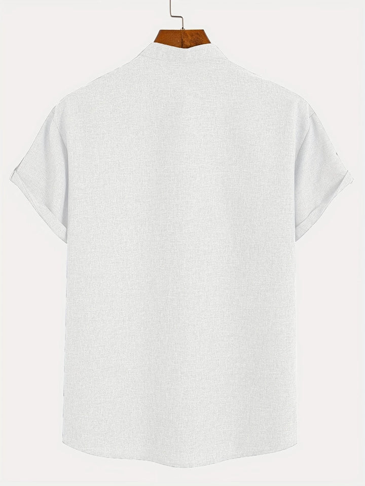 LAURENT MONACO | MEN'S HIGH COLLAR SHIRT