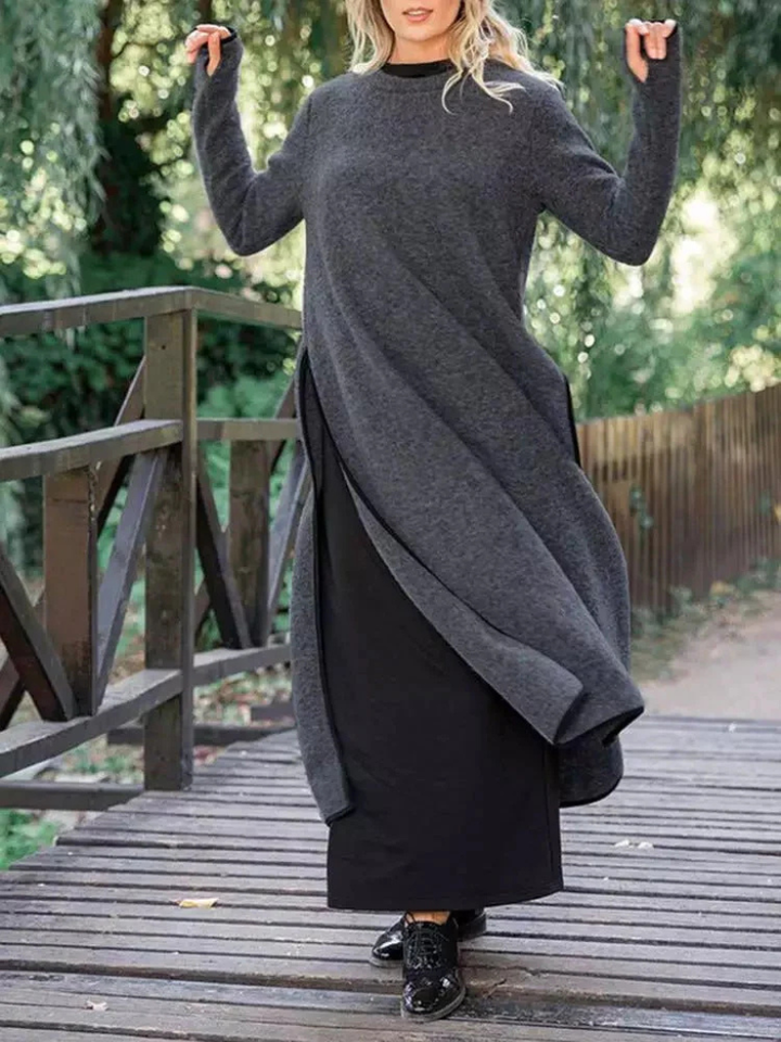 Nora | Elegant and Comfortable Knit Maxi Dress