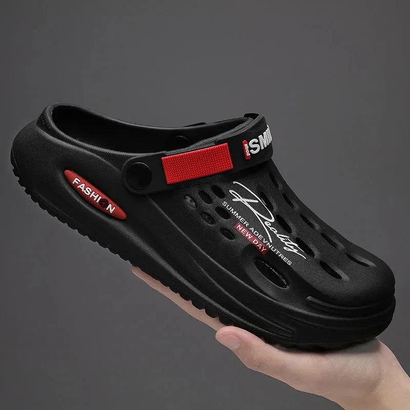 Finn | Comfortable and Breathable Men's Platform Clogs