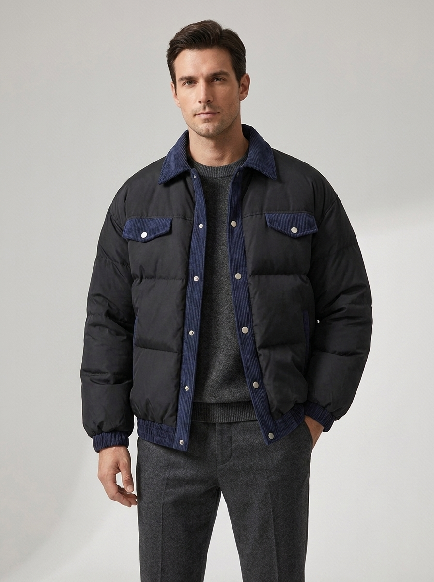 Felix | Casual Padded Down Jacket for Cold Winter Days