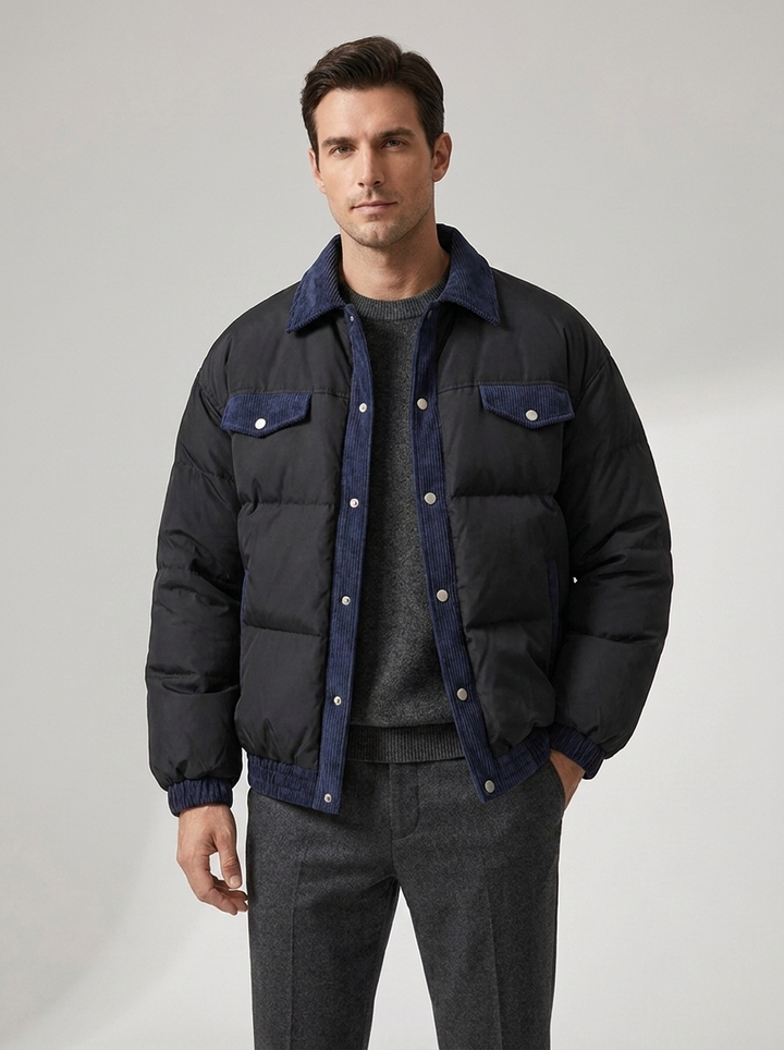 Felix | Casual Padded Down Jacket for Cold Winter Days