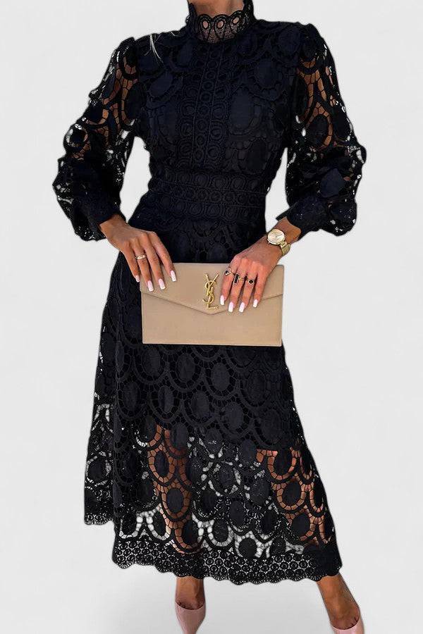 Kryzandra™ elegant dress by Emma & Rose Cape Town, showcasing a stylish, flowing design with intricate details and a sophisticated silhouette.
