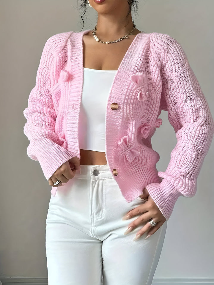 Belle - Elegant Knitted Cardigan