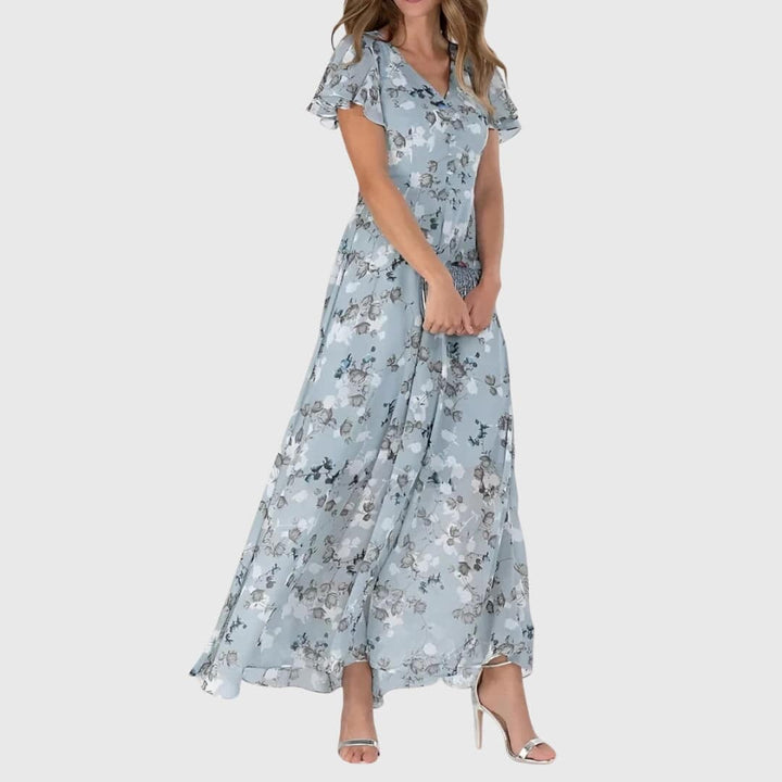 Lola™ figure-flattering spring dress from Emma & Rose Cape Town's clearance collection, featuring a stylish, fitted design.