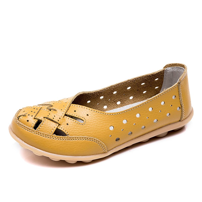 Sarita Breathable Flat Shoe, view 10 - Elena Harper