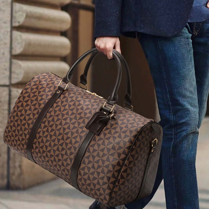 Men's Premium Travel Bag, view 3 - Elena Harper