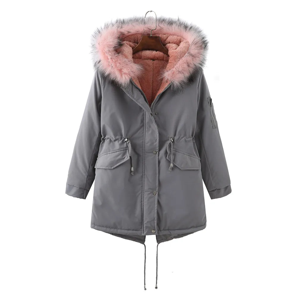 Caly - Thick Winter Coat with Fleece Lining