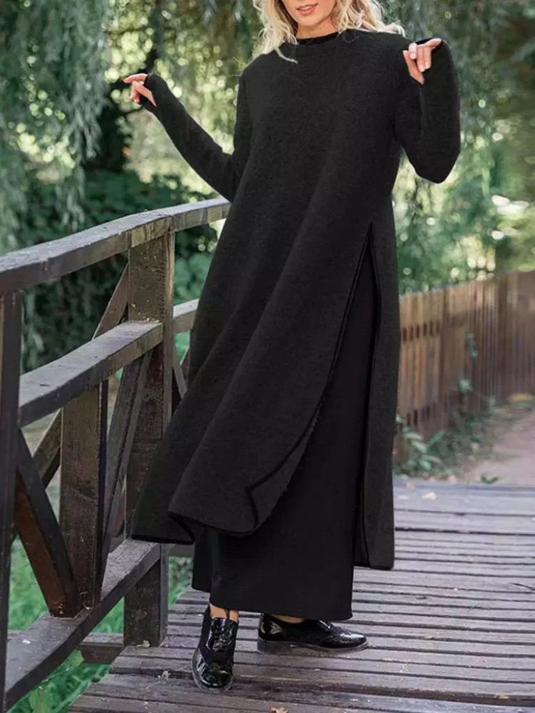 Nora | Elegant and Comfortable Knit Maxi Dress