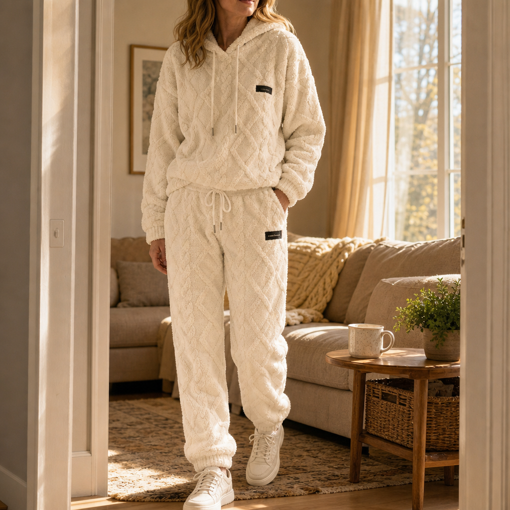 Emilia Cozy and Stylish Lounge Set with 3D Structure - Elena Harper