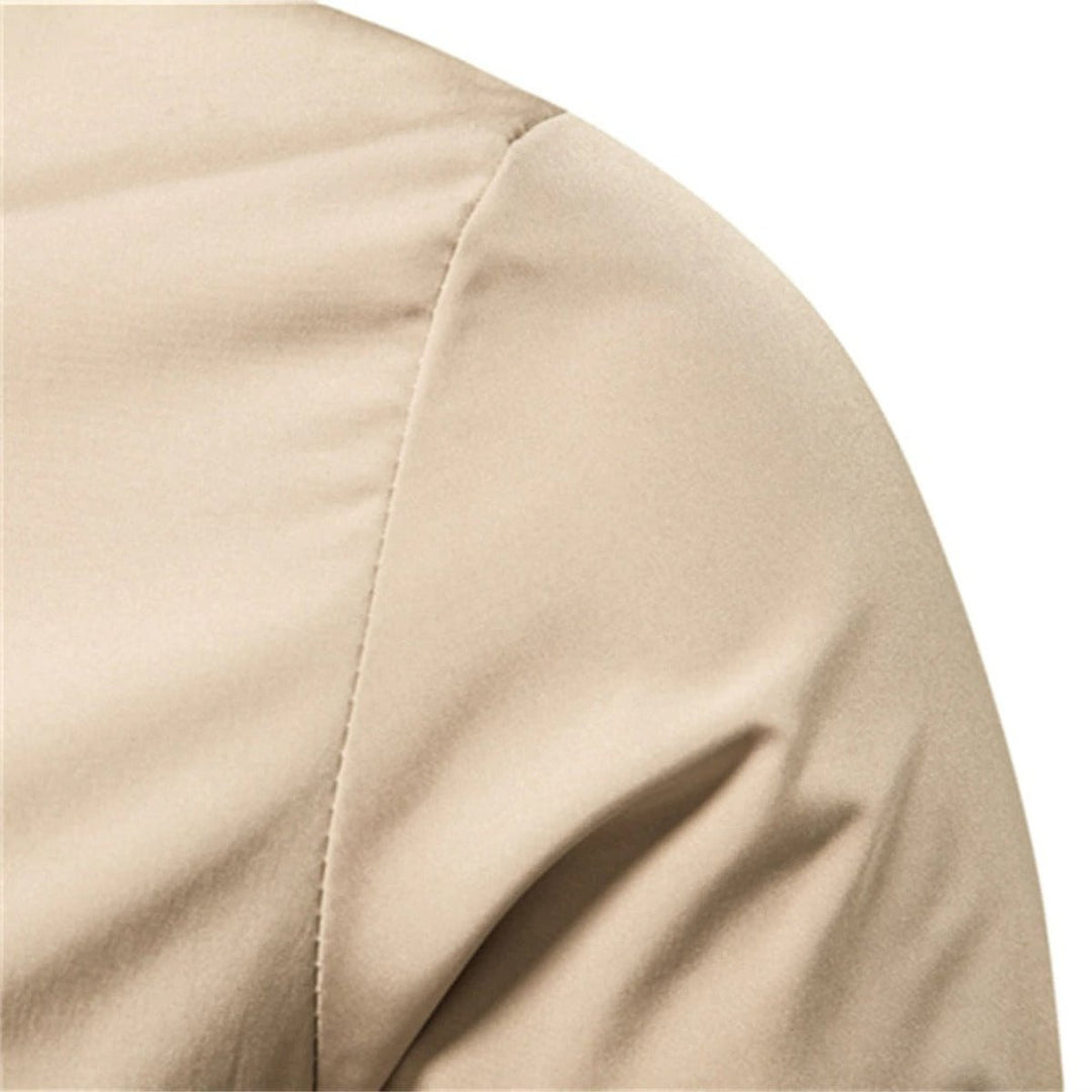 Sebastian | Casual Men's Bomber Jacket with Contrast Rib Details