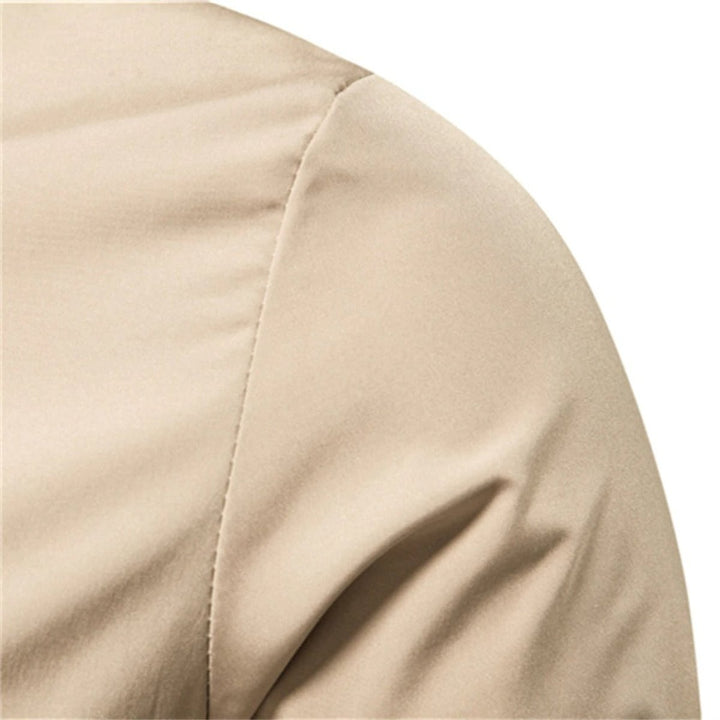 Sebastian | Casual Men's Bomber Jacket with Contrast Rib Details