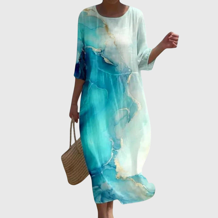 Hayley™  |  Stylish Floral Maxi Dress