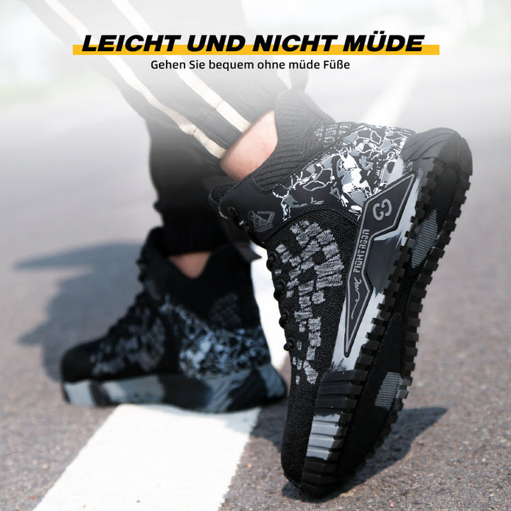 Anti-Smash and Anti-Puncture, Protecting Ankle Safety Shoes EB