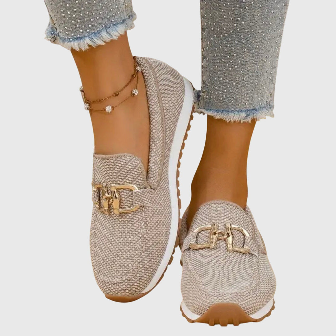 Susana | Slip On Buckle Orthopedic Loafers