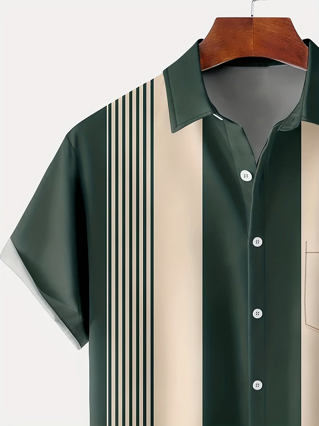 LAURENT MONACO | VINTAGE GEOMETRIC PATTERN SHIRT FOR MEN